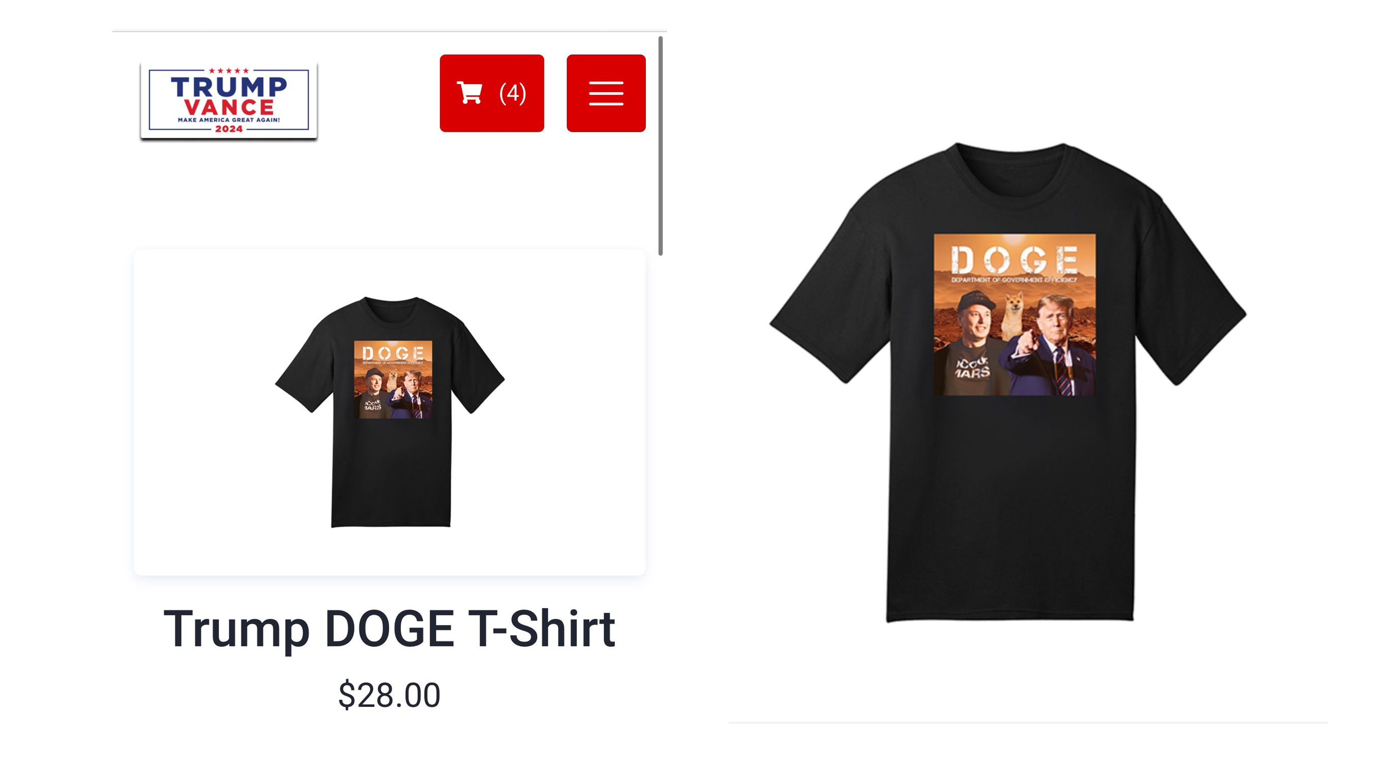 Trump's D.O.G.E. Merch Sparks Crypto Conversation